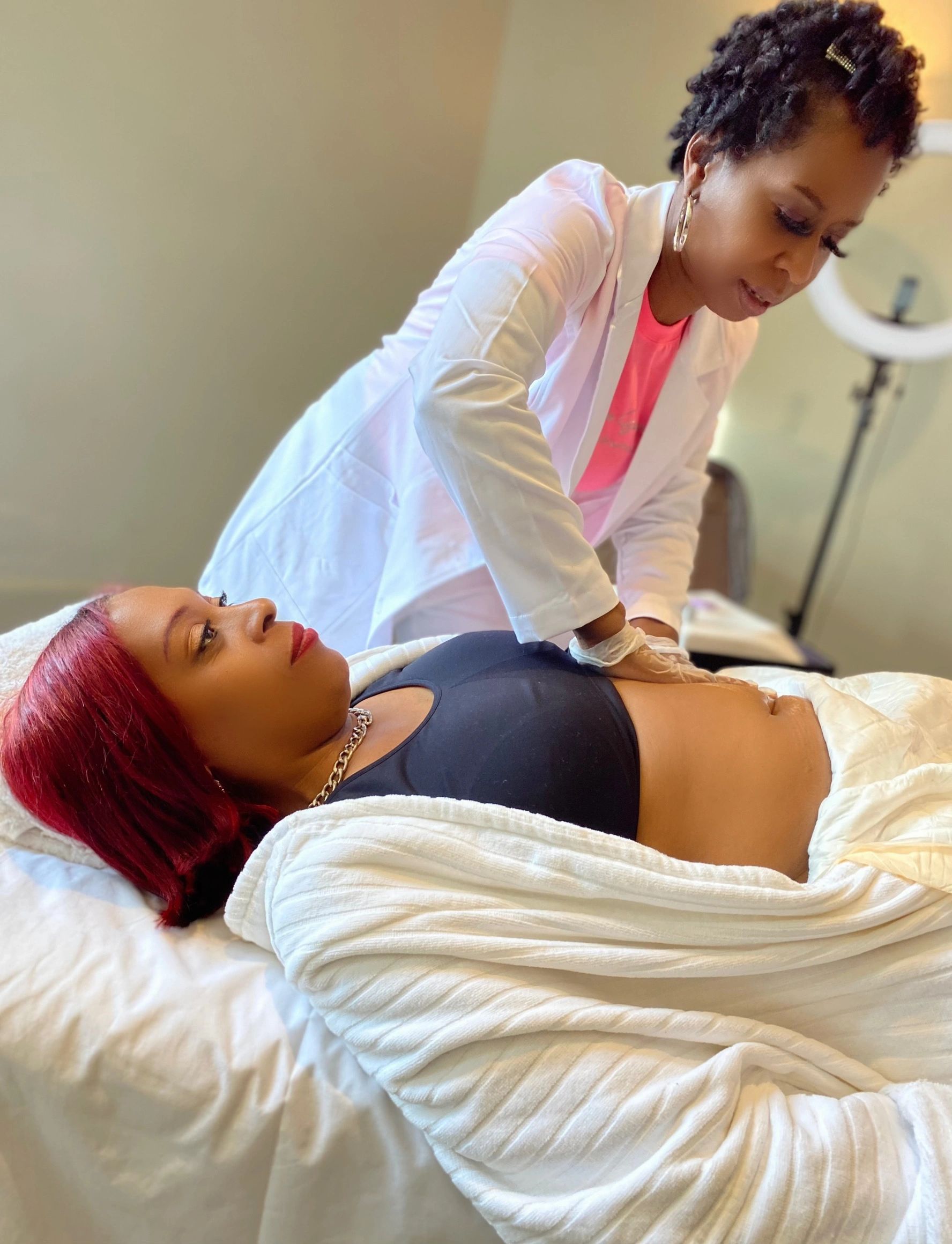 Lymphatic Massage. The lymphatic system works to get rid of toxins that the body wants to remove.