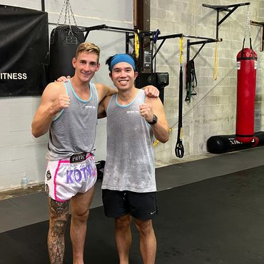 Dr. Winston with 3x world champion Nico Carrillo