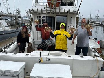 Dungeness Crabbing aboard the Charter Boat  "Shauna Lee" out of Bodega Bay, CA