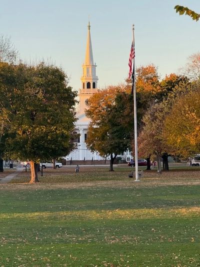 Guilford green with Congregational Church