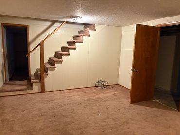 Stairs to the basement.