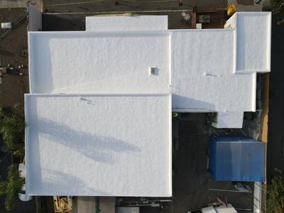 Project: Commercial Spray Foam Roofing
Location: La Jolla, CA
System: Spray polyurethane foam with p