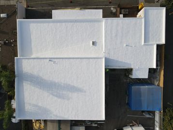 New Spray Foam roof install in La Jolla, California