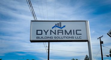 Acrylic sign for Dynamic Building Solutions, LLC