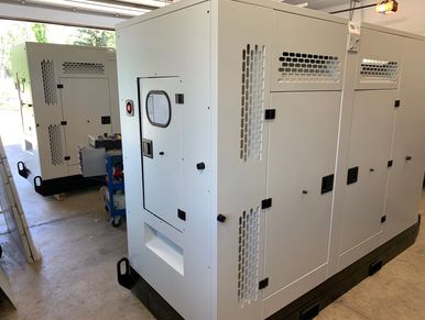 multiple natural gas generators in stock