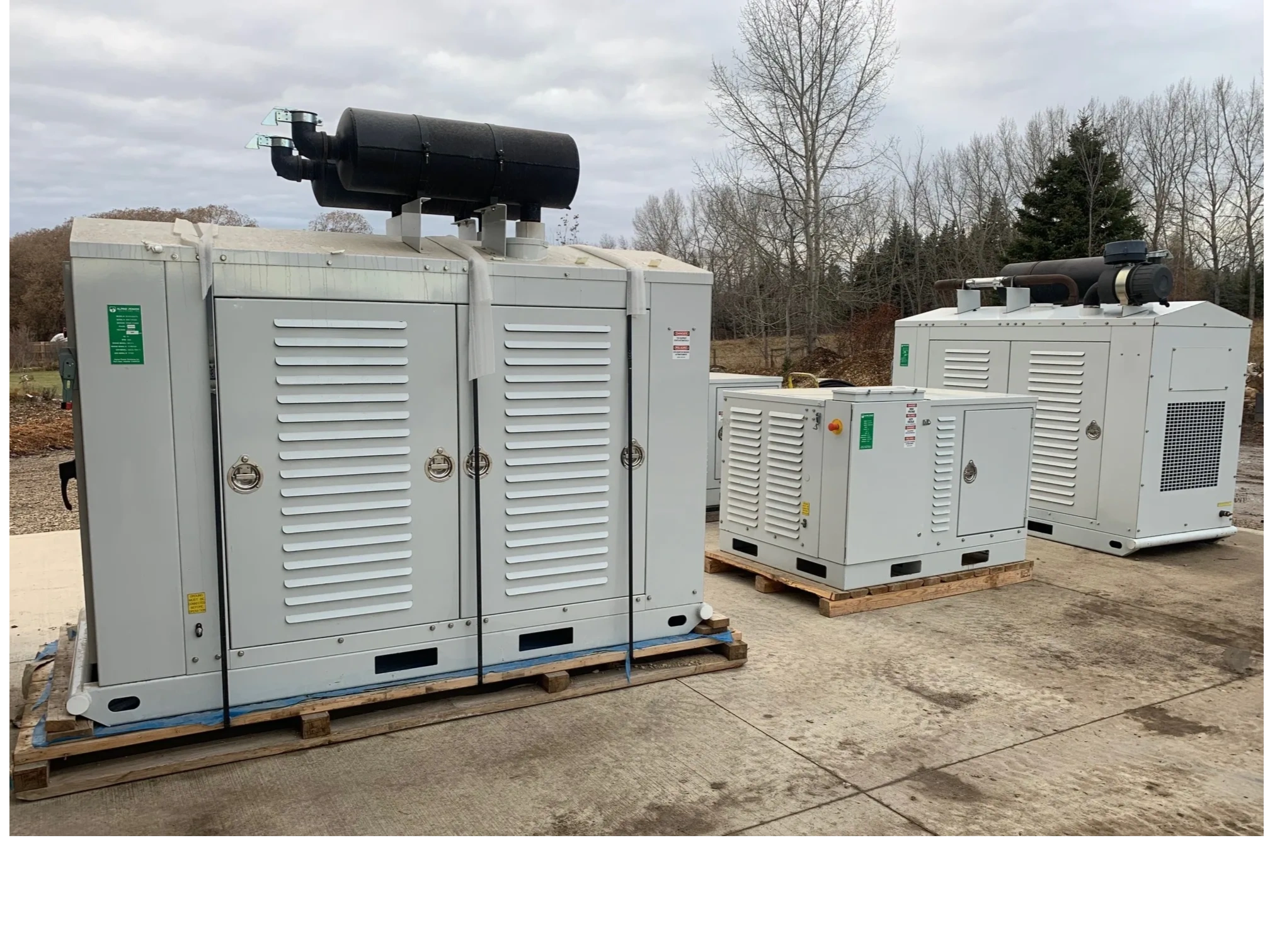 Alpine Power Solutions, Stock Generators