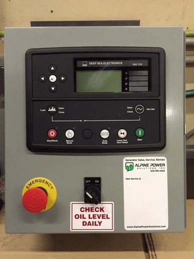 Alpine Power Solutions Custom Control Panel