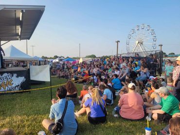 Jonathon LaChance wows the crowd with stunning magic and comedy at the Hamburg Family Funfest.