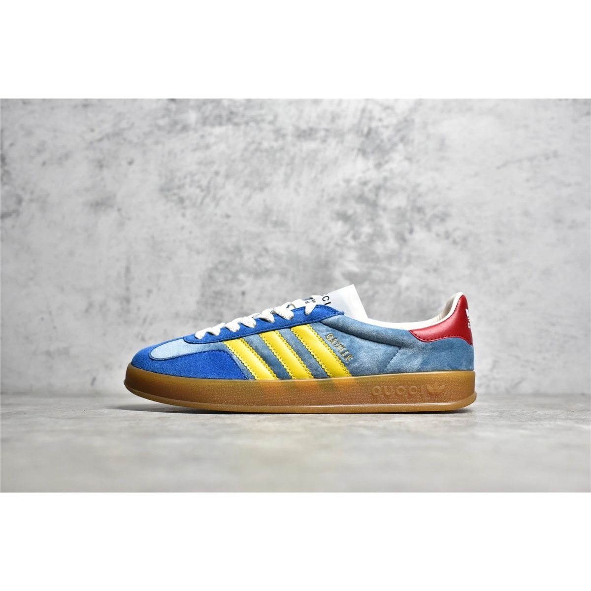 Adidas X Gucci Gazelle Sneaker Blue