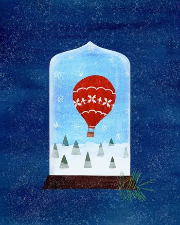 Winter Snow Globe - Michelle Ingari