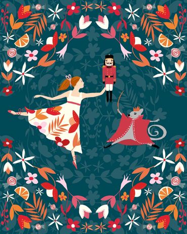 Clara and the Mouse King - part of The Nutcracker collection - Michelle Ingari