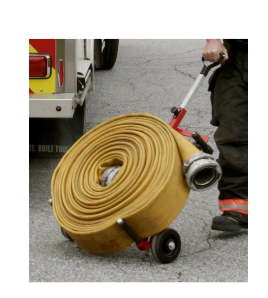 Solution for lifting Large Diameter Fire Hose