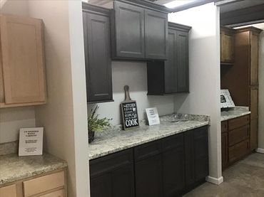 Various kitchen and bath cabinets, Budget Sales Inc provides the best options for all your needs!