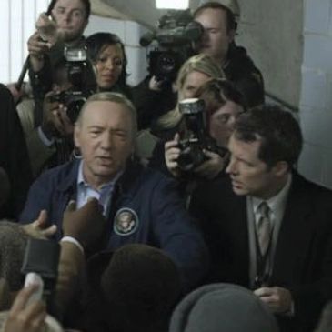 Me and Kevin Spacey on "House of Cards"
