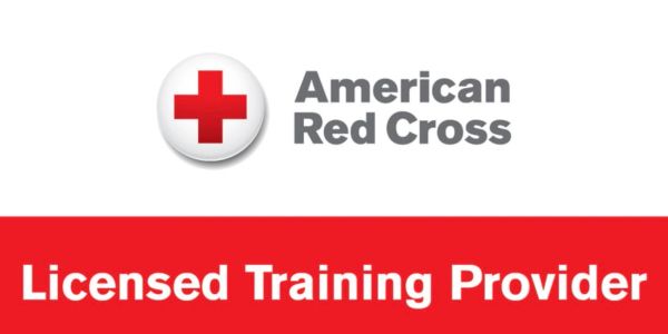 American Red Cross licensed training provider logo.