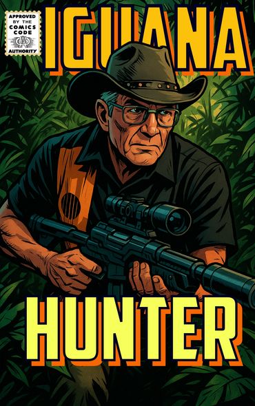 IGUANA HUNTER GOOD MORNING MARCO COMIC COVER