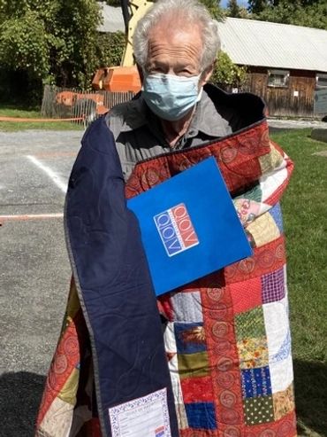 Quilts of Valor presentation to Veterans