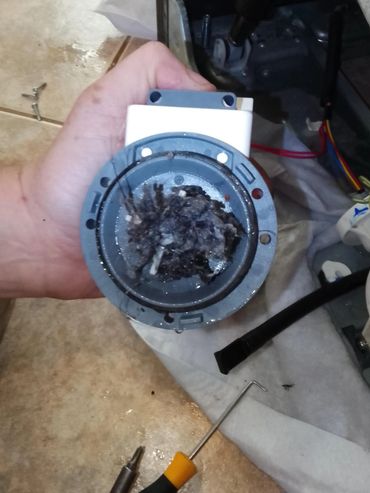 Broken pump