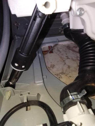 Drain Hose that has been replaced