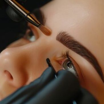 Eyebrows, eyelashes, brow lamination, lash lift
