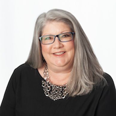 Woman smiling with white background