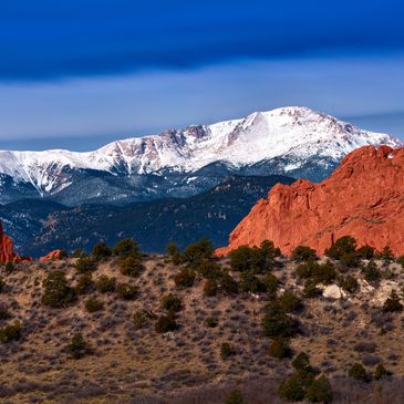 Pikes Peak in Colorado Springs
