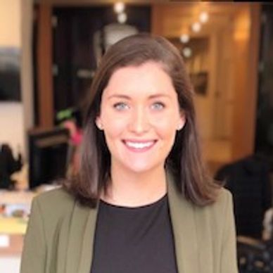 Smiling woman in a professional photograph