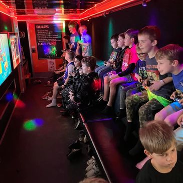 Gamerz truck outside Louisville party venue