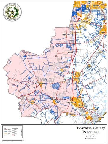 Brazoria County Precinct 4 Map