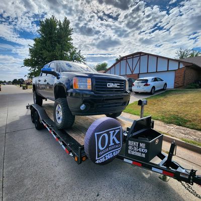 carhauler for rent at ok trailer rentals near oklahoma city, yukon, and mustang