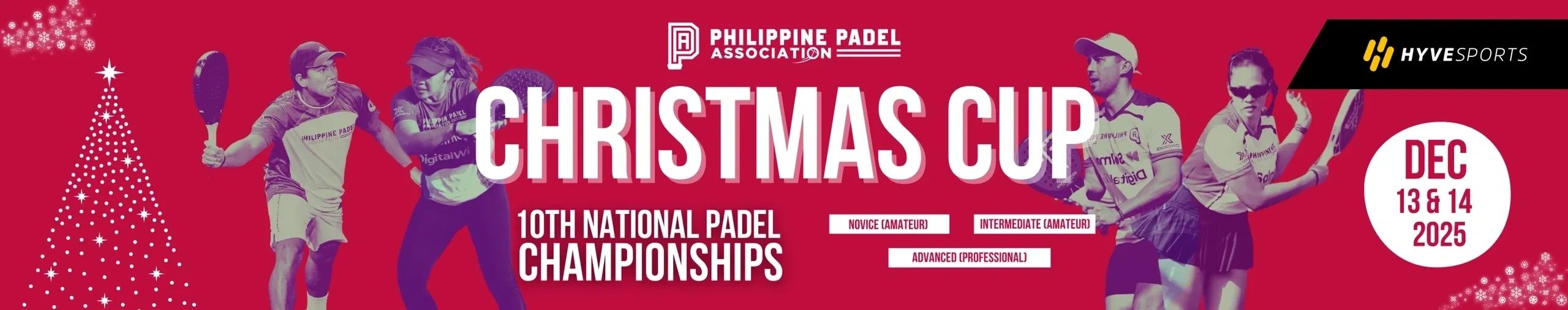 PHILIPPINE PADEL ASSOCIATION CHRISTMAS CUP 2025
Where holiday cheer meets championship gear.
