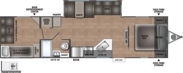 2025 Shasta Oasis 530QB Layout
