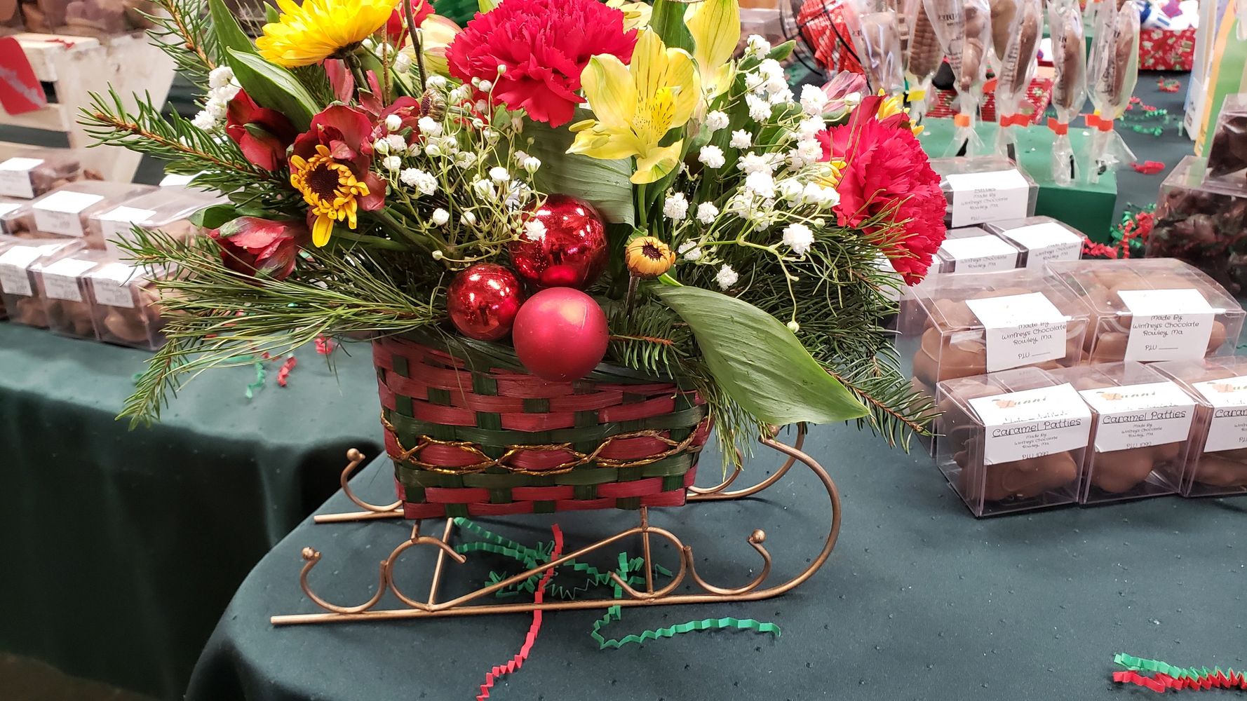 Christmas Flower Arrangements Available