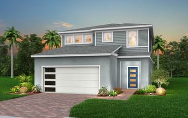 5 bedroom Lakeshore model pool homes for sale at Windsor Cay Resort by Pulte