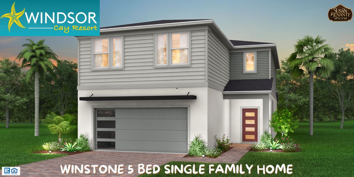 Windsor Cay Resort single family homes for sale - Winstone 5 bed pool home