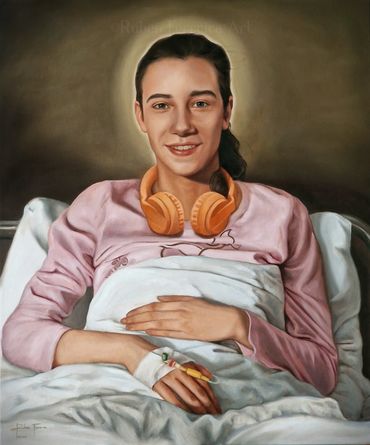 Blessed Chiara Badano
Oil on Canvas