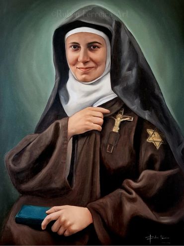 Saint Teresa Benedicta of the Cross
(Edith Stein)
Oil on canvas