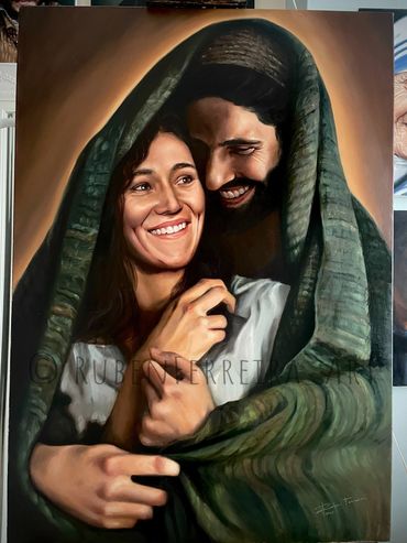 The Joy of Mary and Joseph
oil on canvas