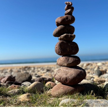 Zen tower representing personal growth trauma informed developmental therapy Birmingham Shrewsbury