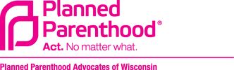 The logo of endorsement from Planned Parenthood Advocates of Wisconsin - they endorse Brienne Brown.