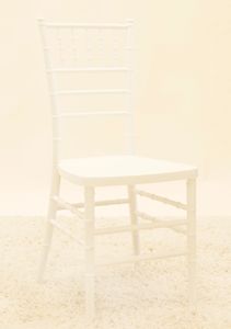 White Chiavari chair
White Tiffany chair