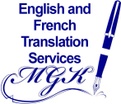 MGK Translation 
Traduction MGK
