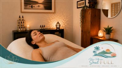 Woman receiving cosmetic acupuncture in El Dorado Hills