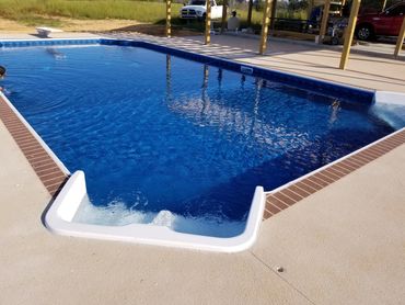 Grecian Vinyl Pool 18'6" x 36'6"