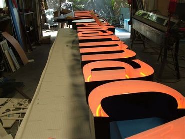 Channel Letters with neon Richmond CA