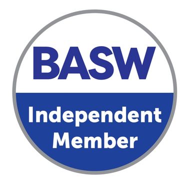 BASW Logo, British Association of Social Workers Independent member logo