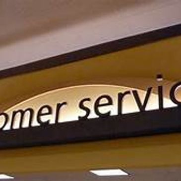 Customer Service Sign 