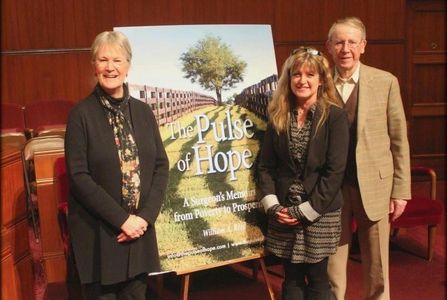 Launching the memoirs of one of the first heart surgeons in America, THE PULSE OF HOPE.