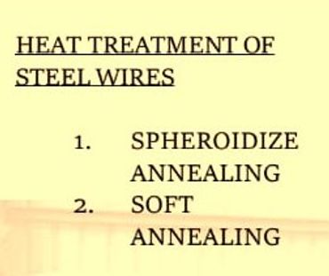 Wire Rod Coil,
Annealed Wire,
Annealing,
Spheroidize Annealing,
Soft Annealing,
Pickling,
Phosphate,
Phosphating
Surface Coating of Steel Bars,
Surface Coating of Steel Wire,