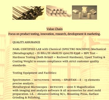 IATF,
NABL,
engineering,
Tools Steel,
Special Steels,
Wire Rods,
Bright steel bars,